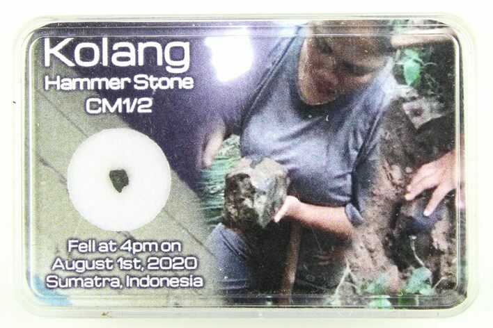 Carbonaceous Chondrite Hammer Stone - Kolang #285712